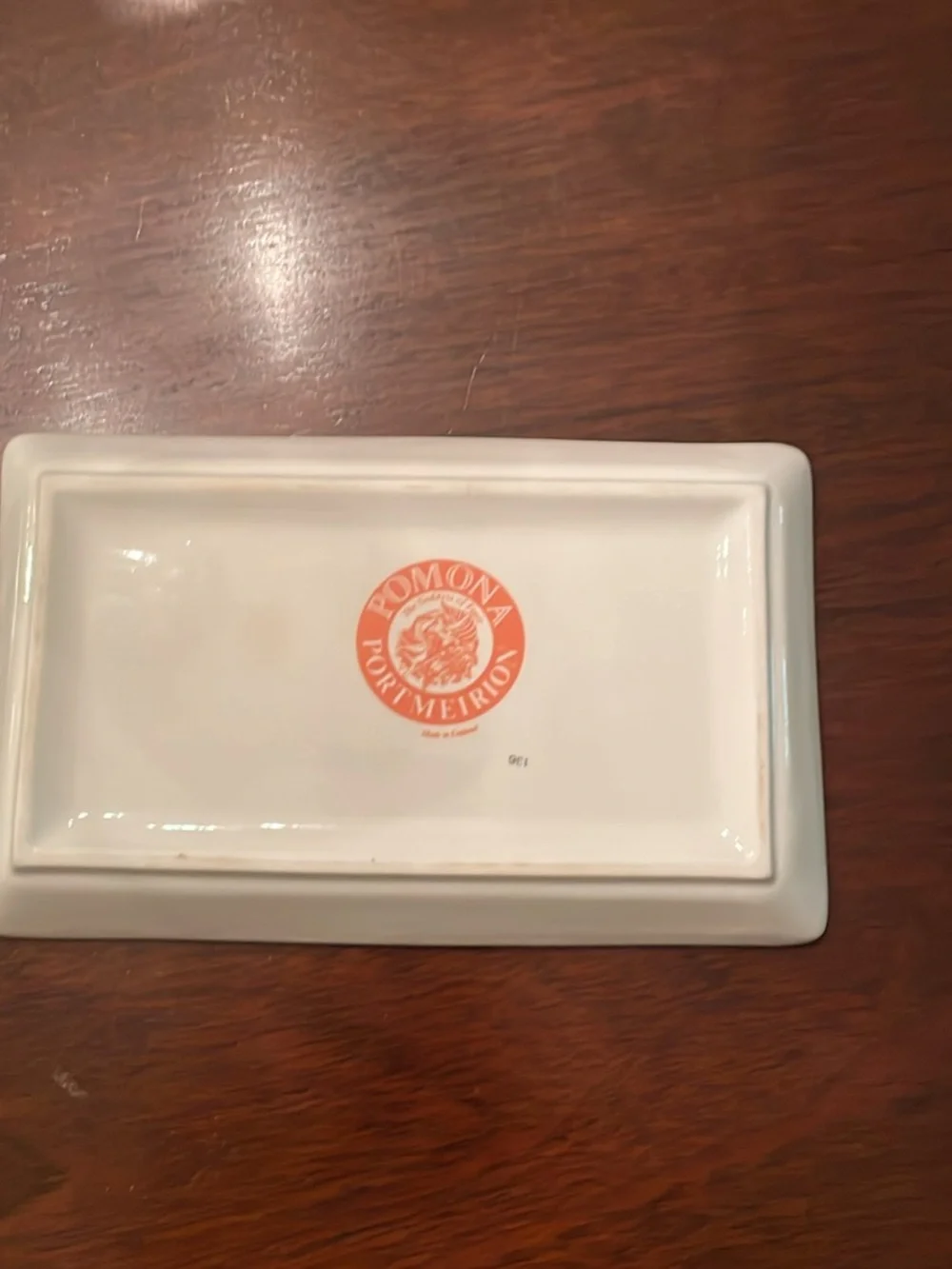 Vintage Portmeirion Pomona covered butter